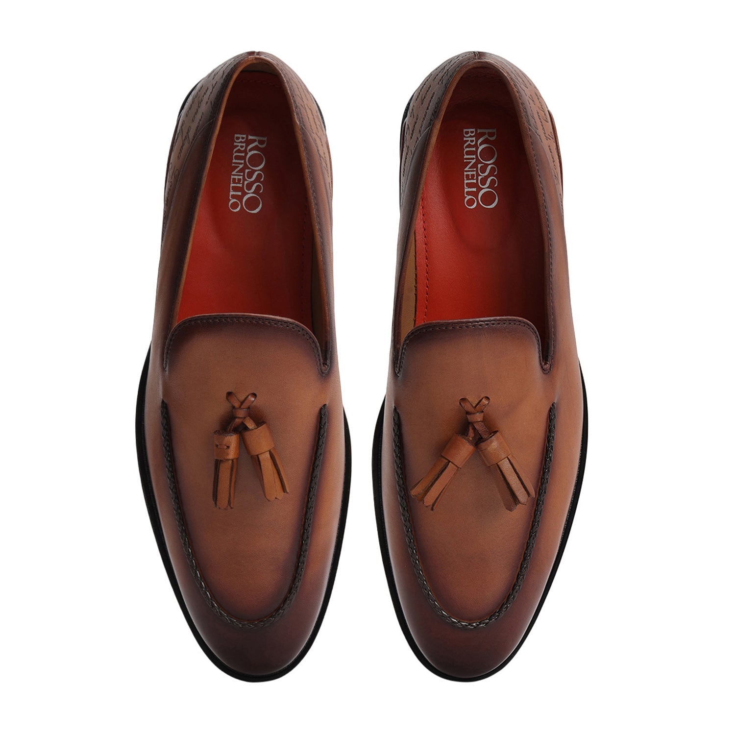 Tan Loafers With Tassles