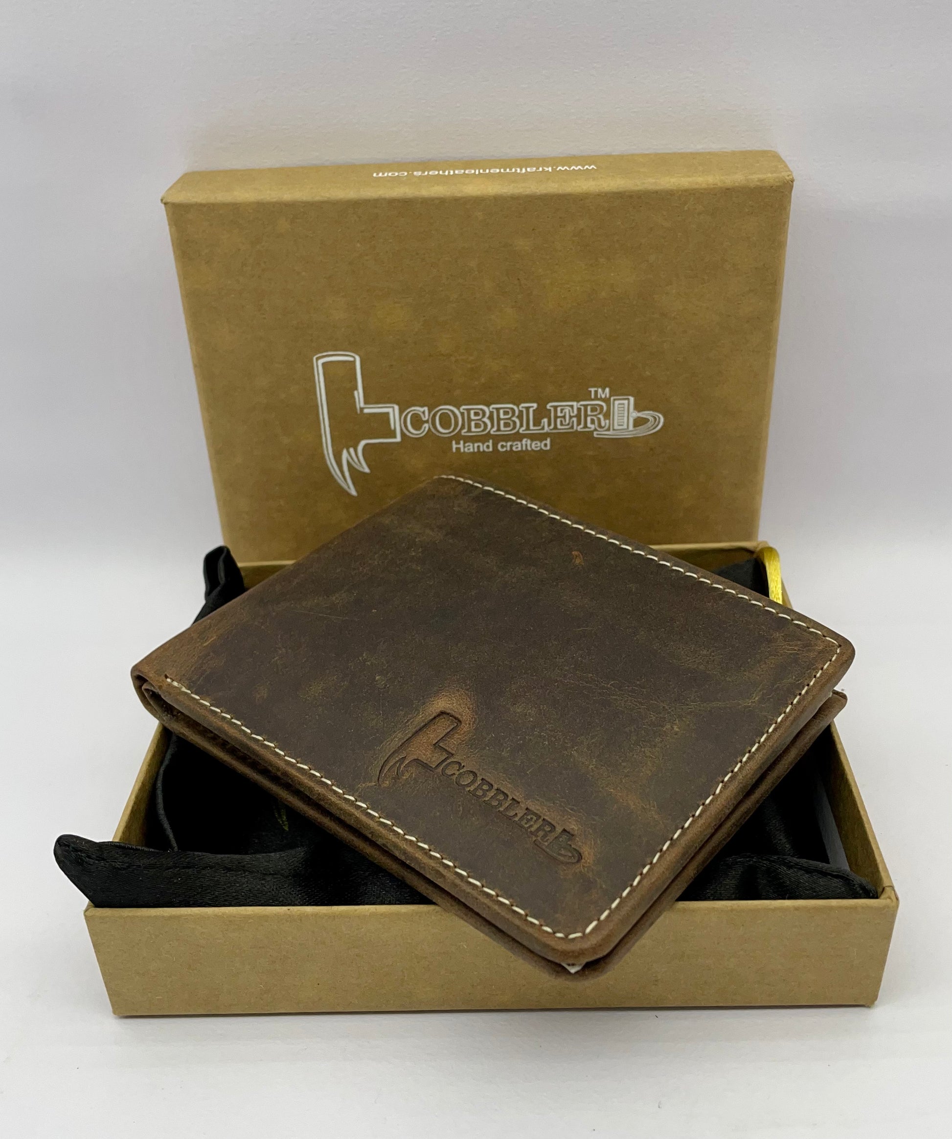Cobbler India Vintage Leather Wallet for Men – Slim