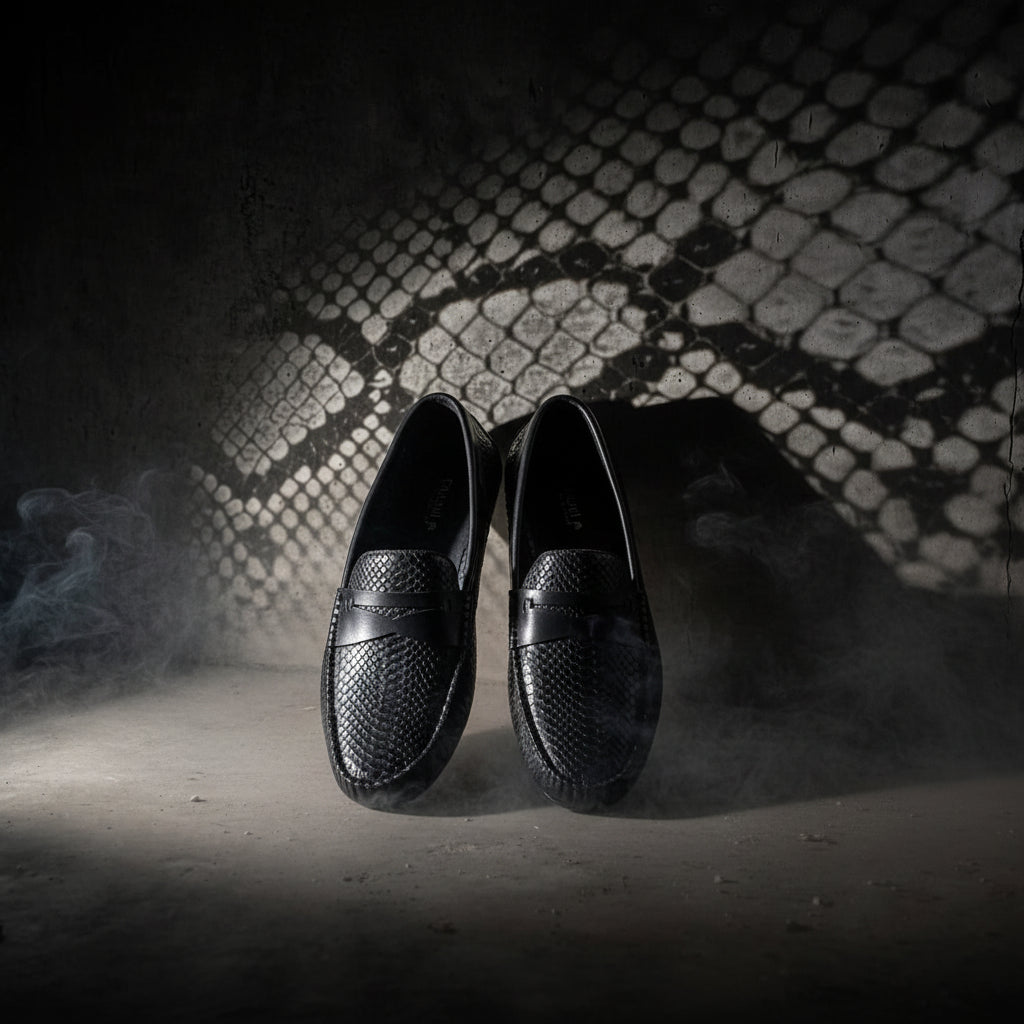 Cobbler India Premium Men's Leather Loafers | Formal Slip-On Shoes