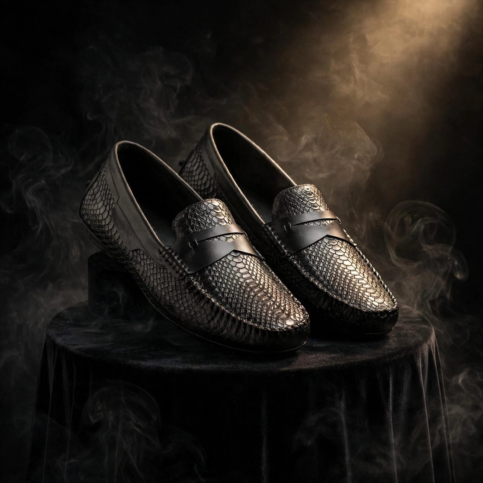 Cobbler India Premium Men's Leather Loafers | Formal Slip-On Shoes