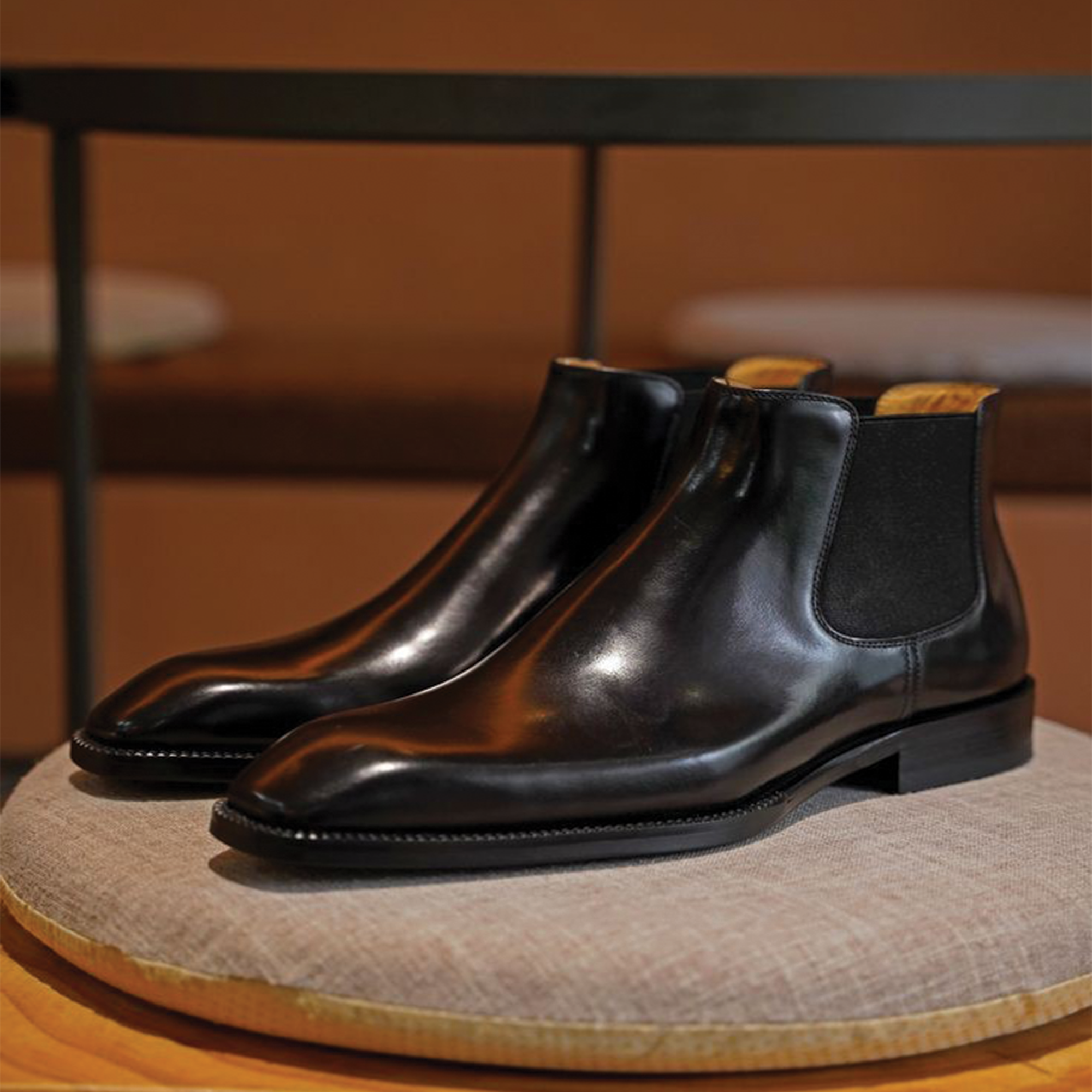 Cobbler India Luxury Wholecut Chelsea Boots | Handcrafted Formal Shoes for Men