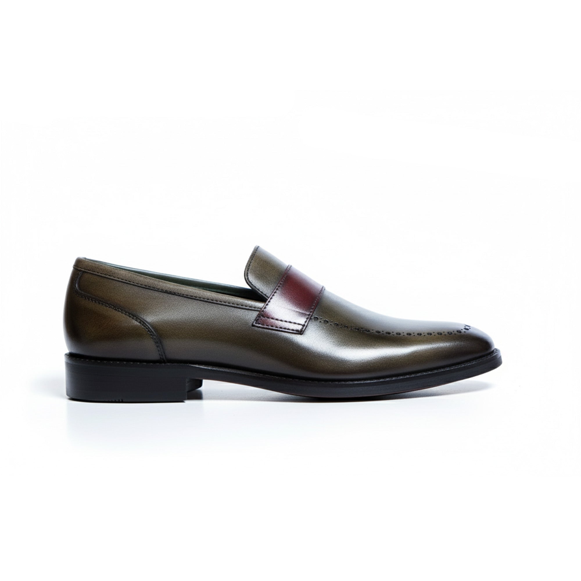 Handcrafted Leather Loafers for Men – Luxury Penny Slip-On Shoes