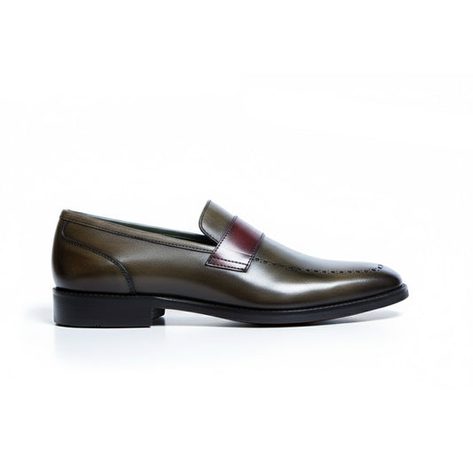 Handcrafted Leather Loafers for Men – Luxury Penny Slip-On Shoes